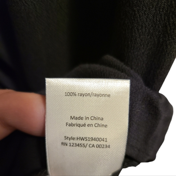 Halston button-up short-sleeve shirt dress XL - Picture 6 of 6